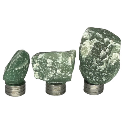Green Aventurine Crystal Connectors Regular, Large and Extra-large | Anandalite Creations | Floating Crystals 