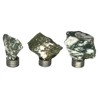 Tree Agate Crystal Connectors Regular, Large and Extra-large | Anandalite Creations | Floating Crystals 
