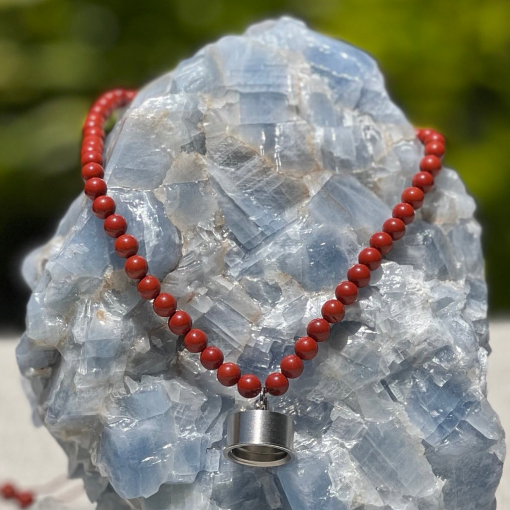 Red Jasper Necklace – Anandalite Creations