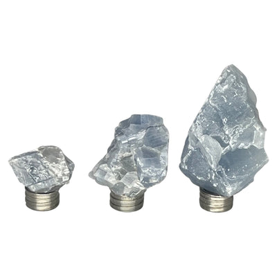 Blue Clacite Healing Crystal Connectors Regular, Large and Extra-large | High vibrational crystal | Anandalite Creations