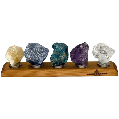 High Vibrations Healing Crystal Connector Pack | High Vibrational Spiritual Healing Crystals and Stand 