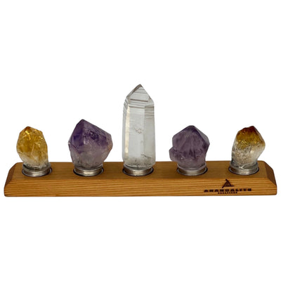 Spiritual Awakening Healing Crystal Connector Pack | Spiritual and meditative Healing Crystals and Stand 