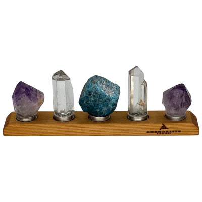 Lifting the Veil Healing Crystal Connector Pack | Meditation and Spiritual Healing Crystals and Stand 