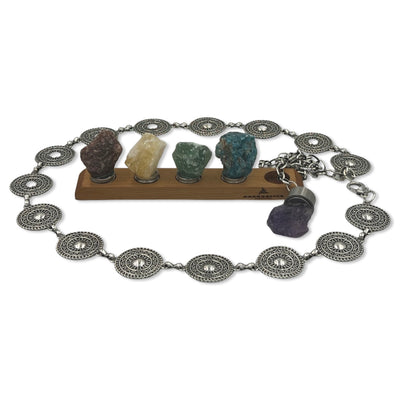 Floating Crystal Healing Belt with Balancing HCC pack | Anandalite Creations | Floating Crystals 