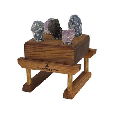 Break Free Starter Bundle | Crystal Healing Float and Stand (with candle on top) Pictured upside down in stand