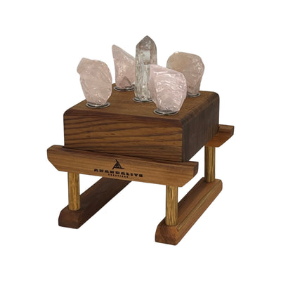 Pure Love Starter Bundle | Crystal Healing Float and Stand (with candle on top) Pictured upside down in stand